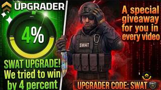 WE TRIED A 4% M9 BAYONET UPGRADE! 😭 THIS DESTROYED US...| UPGRADER CODE SWAT