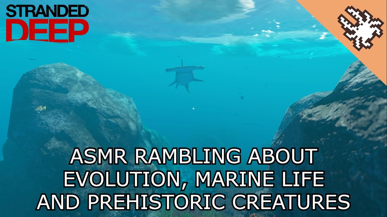 ASMR - Info Dumping About Marine Life & More in Stranded Deep - Soft Whispering, Rambling