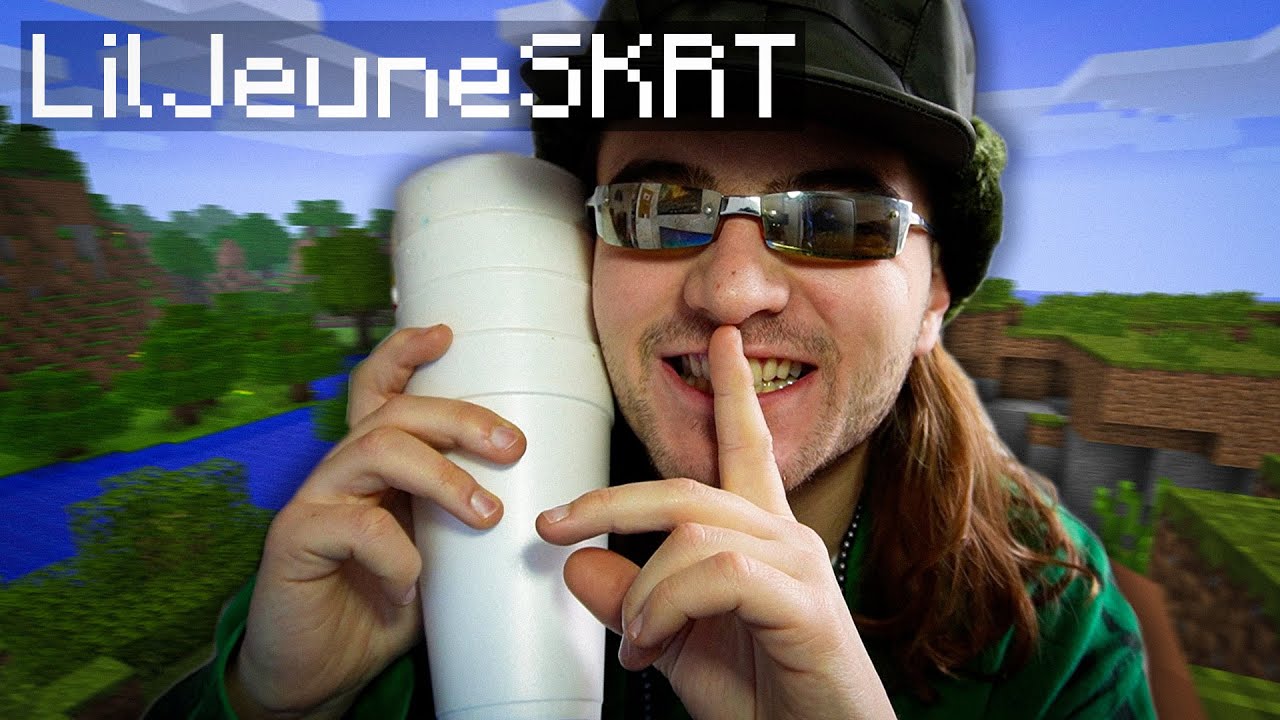 Minecraft mais je suis un rappeur underground 
