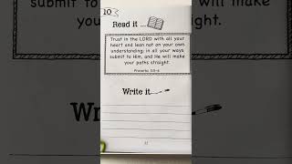 Proverbs 3:5-6 — 77 Memory Verses Every Kid Should Know Christian Art Publishers-Ross Stores  #Jesus