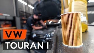 Ako vymeniť Olejový filter na VW TOURAN (1T3) - video sprievodca