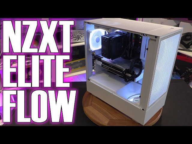 No Airflow? Myth Busted!, NZXT H5 Elite Gaming PC Build, Intel ARC A770