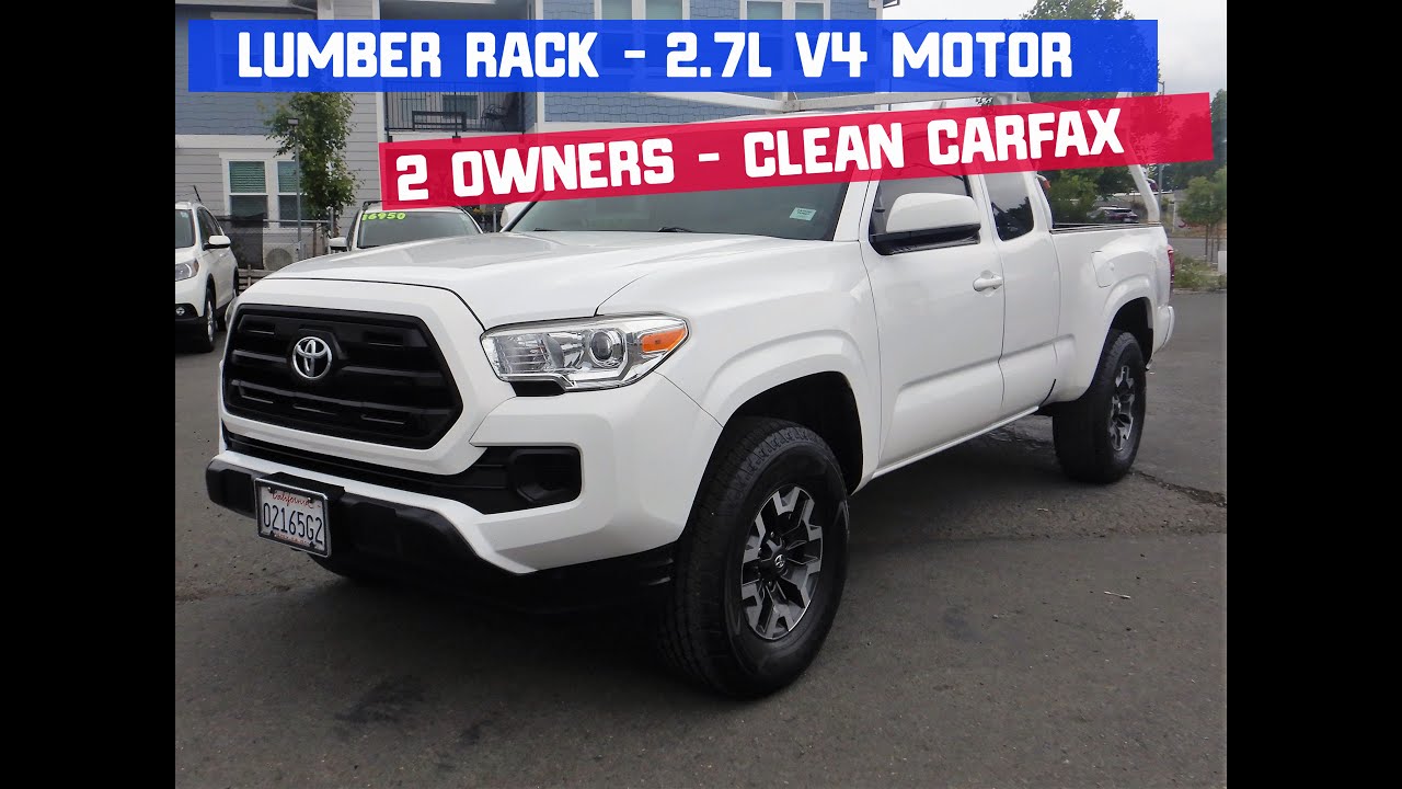 Unleash the Power and Versatility 2017 Toyota Access Cab 2.7L