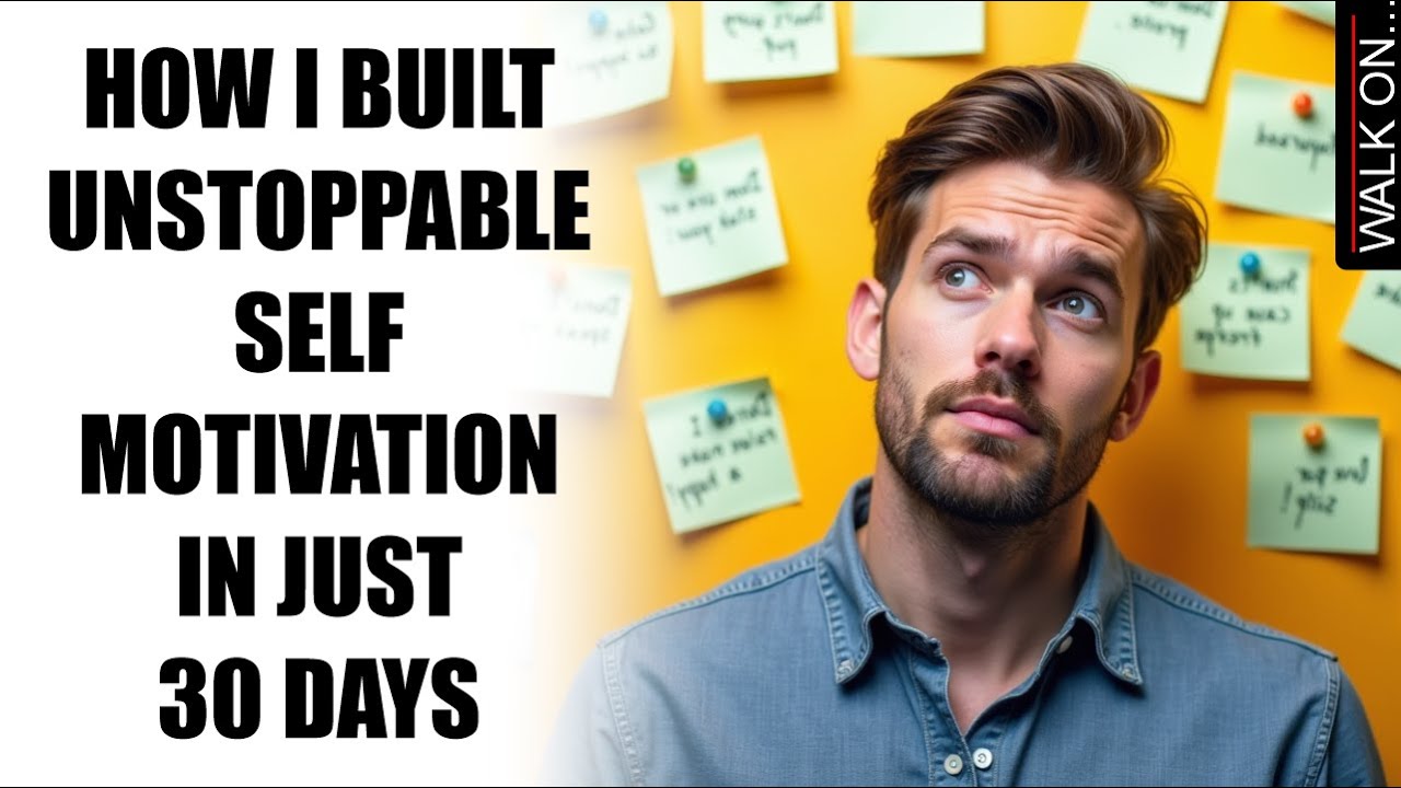 How I Built Unstoppable Self Motivation in Just 30 Days - YouTube