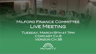 Famous Finance Committee Meeting: March 19, 2025 Wealth