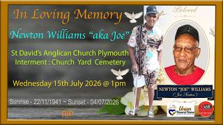 Newton Williams  "aka Joe"