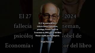 Daniel Kahneman #mijailvelasquez #libro #libros #lector