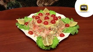 Как сделать ПРАЗДНИЧНЫЙ САЛАТ. Простой недорогой рецепт Как сделать ПРАЗДНИЧНЫЙ САЛАТ. Простой недорогой рецепт
