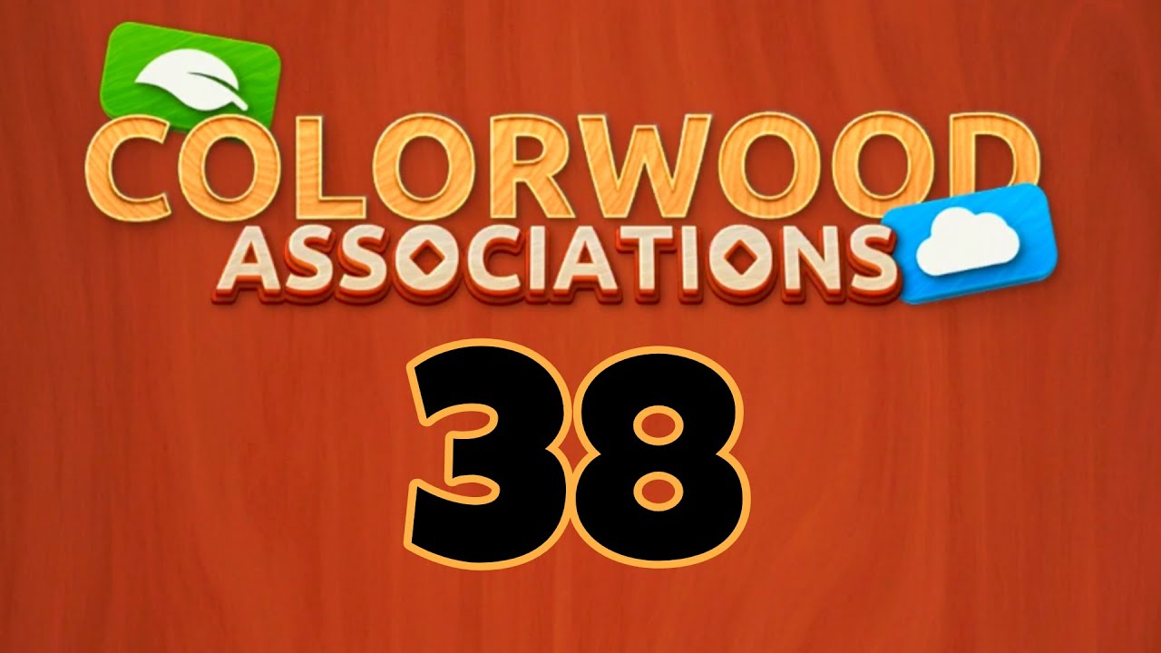 COLORWOOD ASSOCIATION WORDS level 38 - YouTube