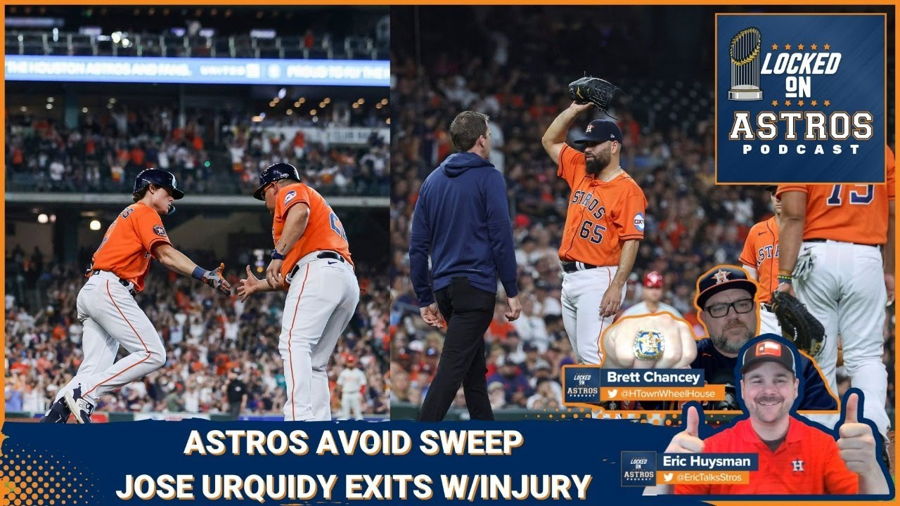 Astros Avoid Sweep But Could Lose Jose Urquidy to Injury 