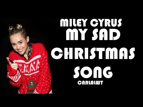 Video: Miley Cyrus è triste per il Natale