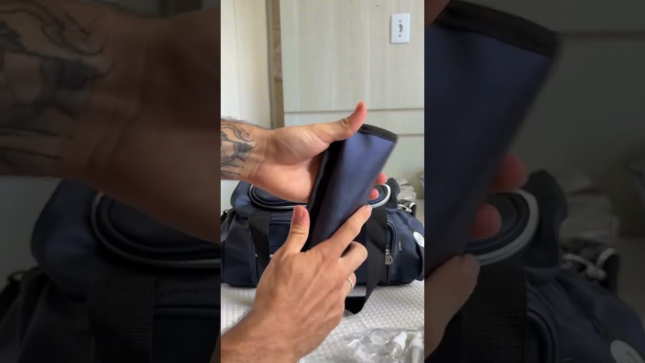 Unboxing Combo Iron Bag Premium Blue Oxford | Yachi Brenner