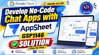 Develop No Code Chat Apps with AppSheet #GSP1146 screenshot 4