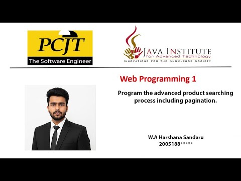 E-Shop Project | Task 20 | Web Programming 01 | Java Institute