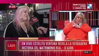 🗣️ Estelita Ventura revela la interna entre los Rial, D'auro y Morena: "La criaron las niñeras"