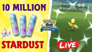Let's Farm Some Stardust Together | Bellsprout Community Day Live in Pokemon Go 2024