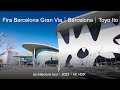 Fira barcelona gran viabarcelonatoyo ito  architecture tour  4kr