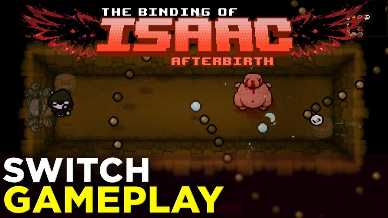 The Binding of Isaac Afterbirth+ on NINTENDO SWITCH! 24 Minutes of Gameplay  @ GDC 2017 