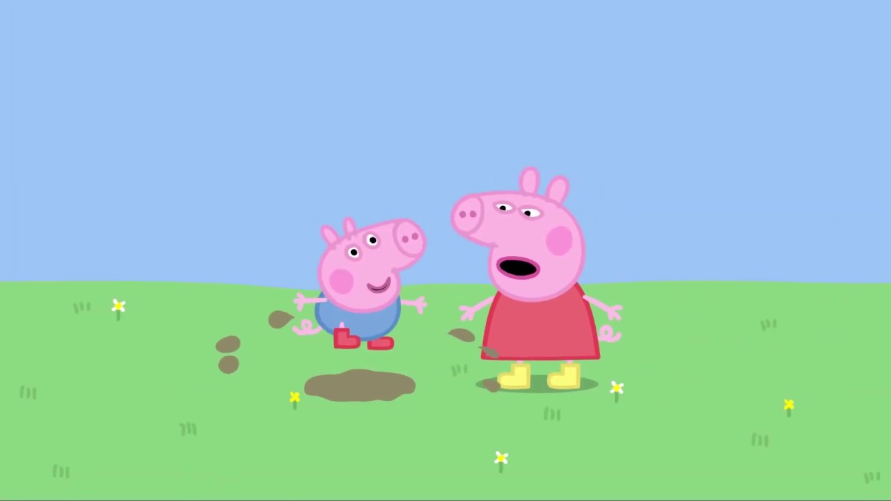 PEPPA PIG EN MODDER (VOICE OVER 2) - YouTube