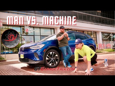 Man vs ID.4: I Race a Car on Foot!