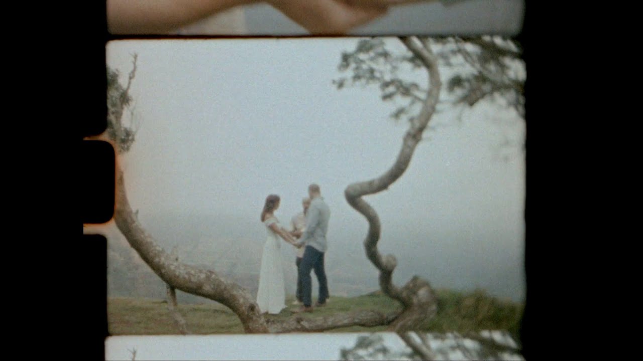 Elopement videography above Kauai's Waimea Canyon (on super 8 film)