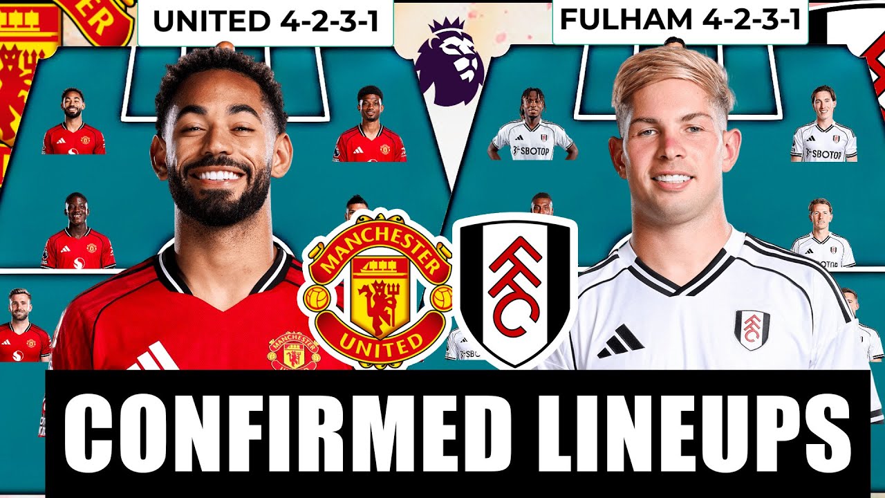 Official CONFIRMED Lineups! Man United vs Fulham 🔴 Carrick’s Deadly XI vs Marco Silva | EPL 2025/26