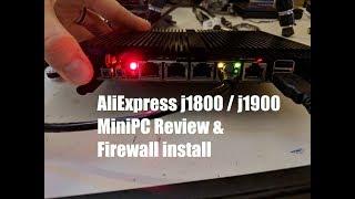 AliExpress  XCY mini PC firewall j1800 j1900 \u0026 pfsense | opnsense installation