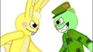 Htf Wrestling Cuddles vs Flippy