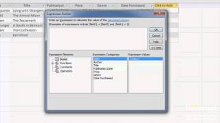 Creating Calculated Expressions in Microsoft Access 2013 Tutorial
