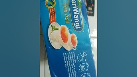 Review Sariwangi tea 1 dos