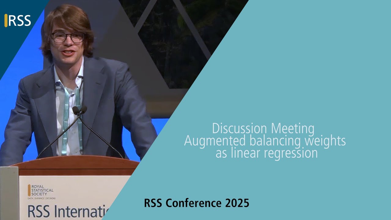 Discussion Meeting - Augmented balancing weights as linear regression