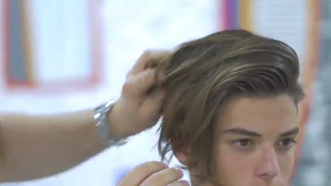 Luca Fersko Haircut feat Hanz De Fuko - TheSalonGuy - YouTube