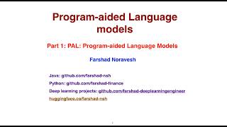 Part1-PAL: Program-aided Language Models