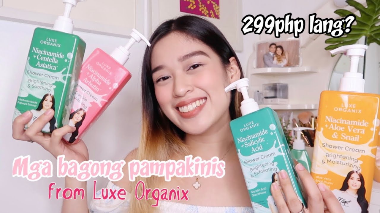 AFFORDABLE BATH ESSENTIALS FROM LUXE ORGANIX || Aehrika Gaji