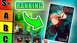 Ranking Every Jujutsu Kaisen Manga Cover