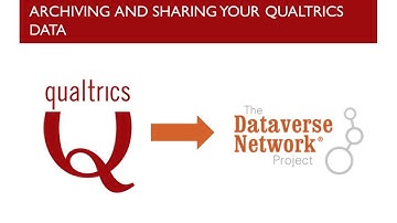 Archiving and Sharing Your Qualtrics Data