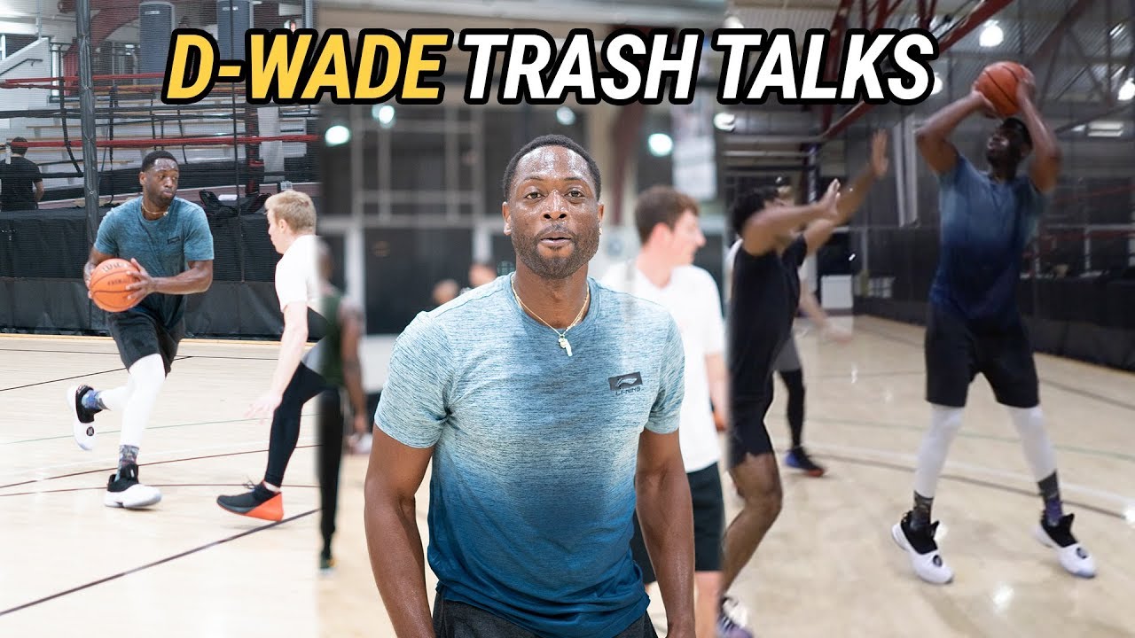 We Teamed Up With DWYANE WADE To Hoop Against NYC Locals! D Wade Talks CRAZY TRASH 🗣