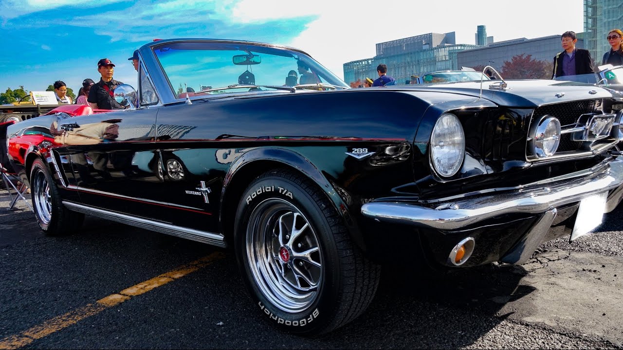 4k Ford Mustang Convertible 1965 フォード初代マスタング コンバーチブル お台場旧車天国16 ฟอร ด ม สแตง โฉมท Youtube