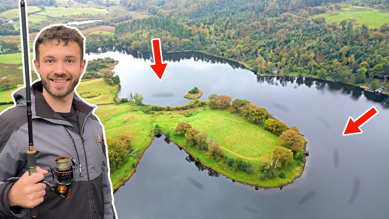 Первый человек, который отправился сюда на рыбалку... (И здесь полно ГИГАНТОВ!) 😯