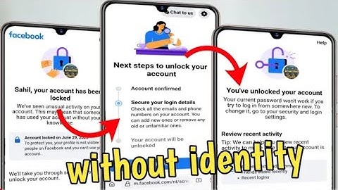 HOW TO UNLOCK FACEBOOK LOCKED ACCOUNT 2023 || HOW TO GET REAL GET STARTED OPTION || FAKE GET STARTED