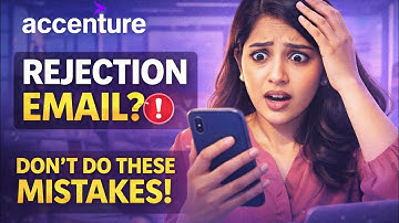 Accenture Rejection Mail Explained | Application Still Active? What Should Candidates Do?