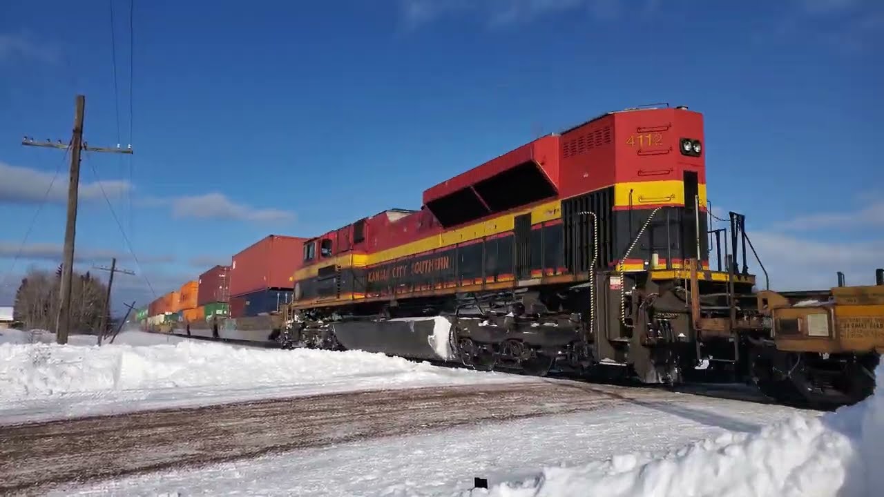 CPKC 7542 LEDER!!!!! Railfanning in Dorion Ontario at mile 85.1