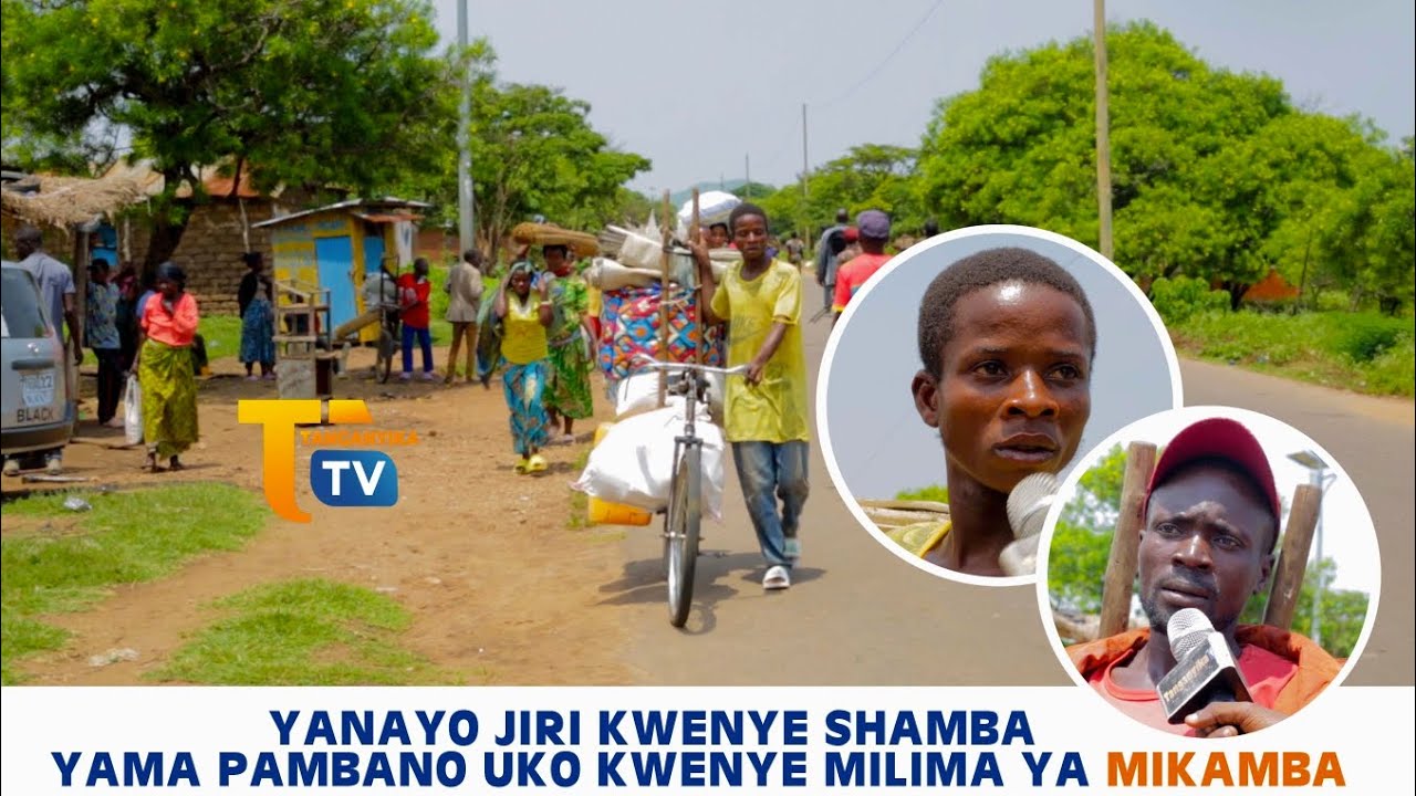 KWENYE SHAMBA LA MAPAMBANO RAÏA YA KIJIJI CHA MIKAMBA YA KIMBIYA ENEYO YAWO KWA MDA 