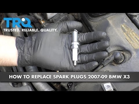 How to Replace Spark Plugs 2007-09 BMW X3