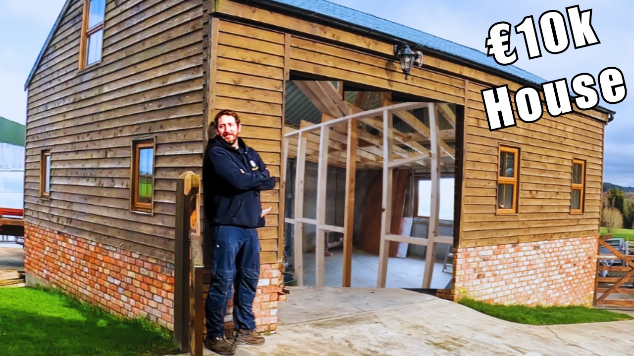 DIY Tiny House Build: Transforming a Wood Shed into a Cozy Home - YouTube