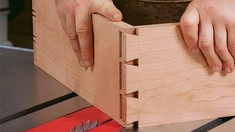 How to Cut Dovetails on a Tablesaw