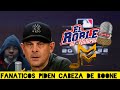 MLB /AARON BOONE  FANATICOS PIDEN SU CABEZA ANALISIS AL NATURAL