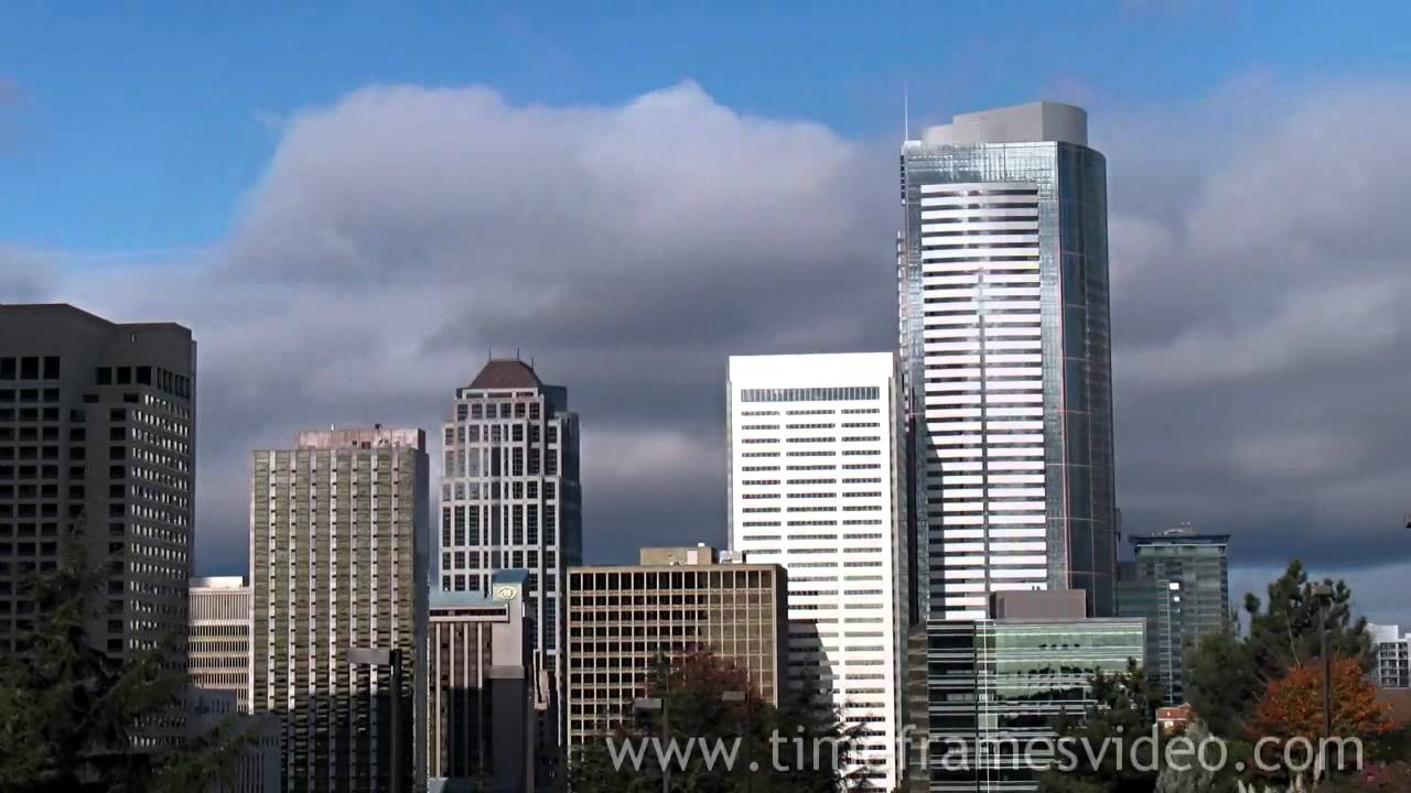 TYPICAL SEATTLE DAY - HD TIMELAPSE