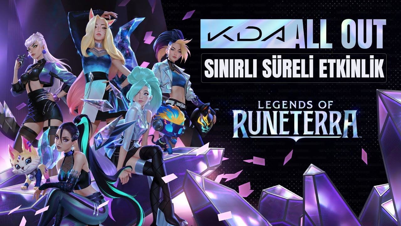 K/DA ALL OUT | Etkinlik Tanıtımı - Legends of Runeterra