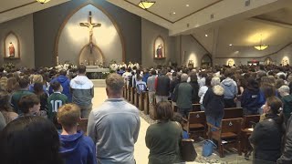 Bay Village honors memory of boys lacrosse player Dylan Veselic at prayer service